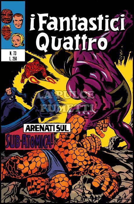 FANTASTICI QUATTRO #    73: ARENATI SUL SUB-ATOMICA